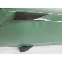 Надувной пакрафт Ладья ЛП-245 Каяк Комфорт желтый с синим