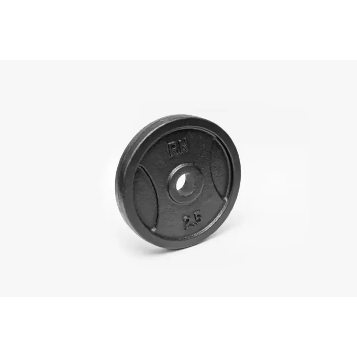 Металевий диск RN-Sport 2.5 кг під гриф 25 мм для гантелі (штанги)