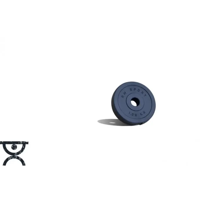15 кг (4x1.25 та 4x2.5) дисків, покритих пластиком (31 мм)