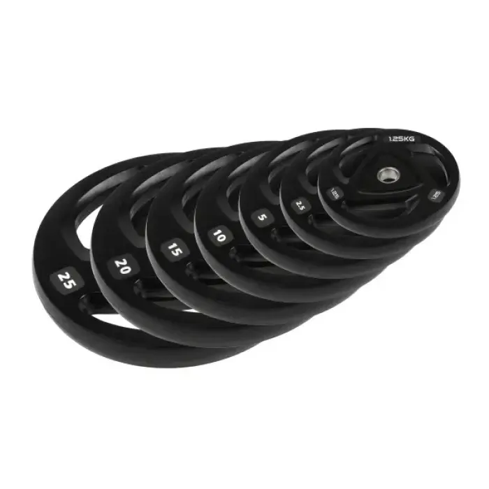 Диски (Бліни) олімпійські гумові Fitnessport RCP17-25 25 кг