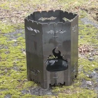 Піч для сковороди/казана з прорізами для шампурів 3мм