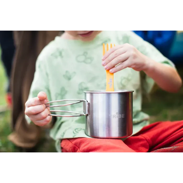 Ловилка Tribe Spork пластикова T-FC-0031, yellow