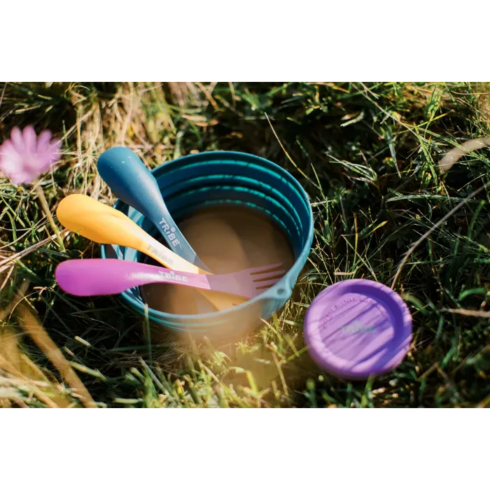 Ловилка Tribe Spork пластикова T-FC-0031, yellow