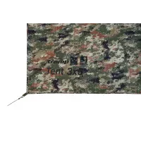 Тент для навеса от дождя Tramp Tent 3 х 5 м. камуфляж UTRT-101-camo. Брезент водонепроницаемый для отдыха