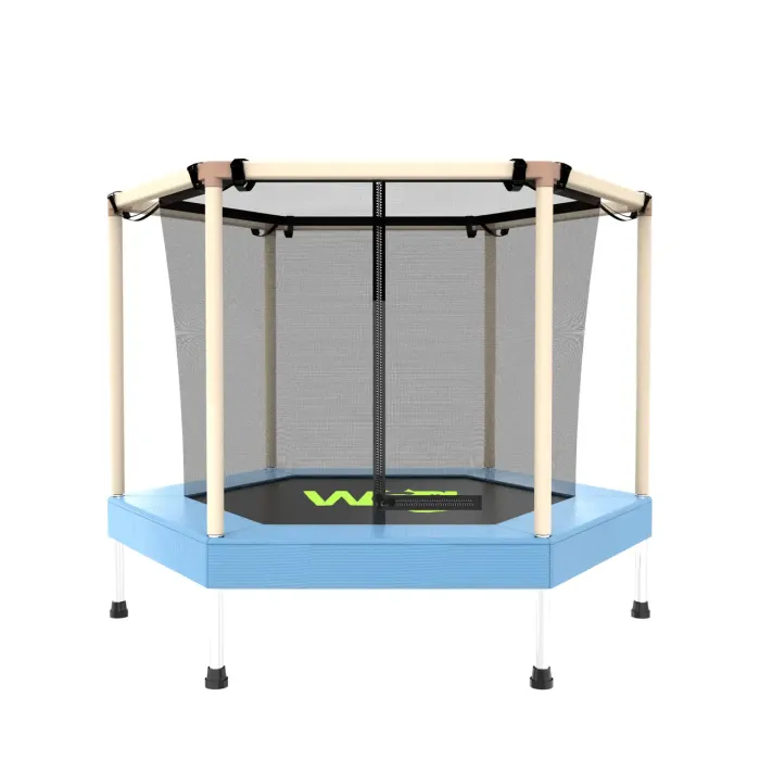 Батут манеж 173 см шестигранный с сеткой WCG Hexi M