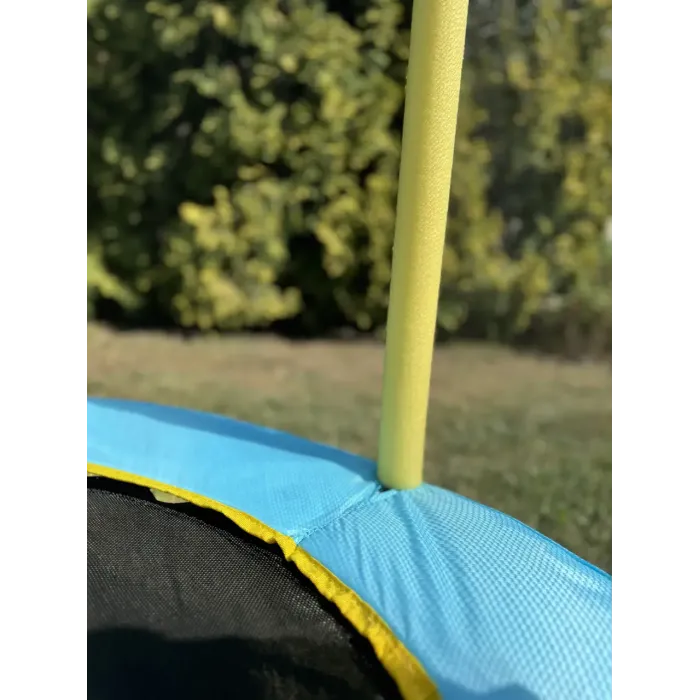 Батут манеж 170x107 см овальный с сеткой WCG Oval