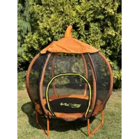 Детский батут с защитной сеткой WCG Pumpkin