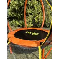 Детский батут с защитной сеткой WCG Pumpkin