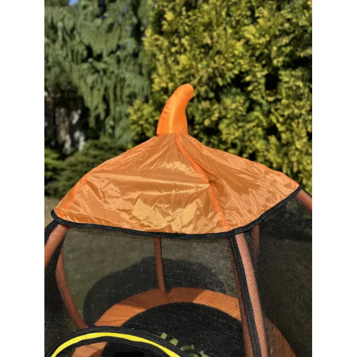 Детский батут (108 см) с защитной сеткой WCG Pumpkin (Гарбуз). Батут для маленьких детей