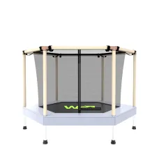 Батут манеж 122 см шестигранный с сеткой WCG Hexi S