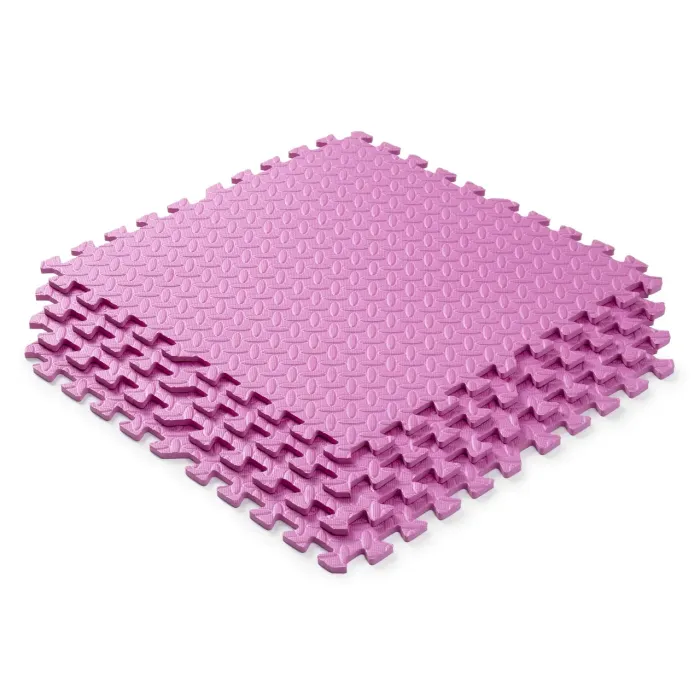 Мат-пазл WCG EVA 60х60х1cm - из 4 частей Розовый