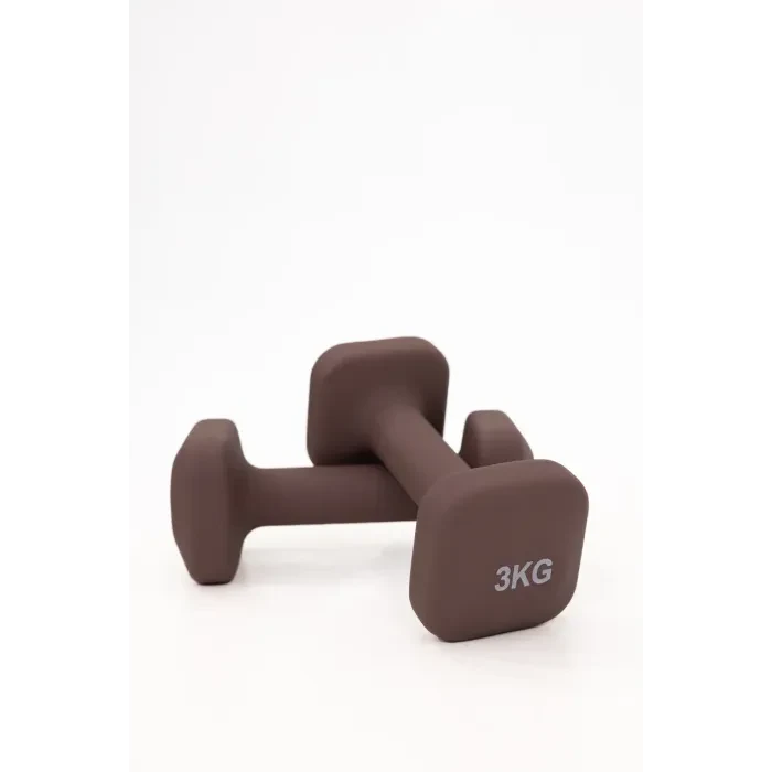 Гантели для фитнеса WCG NeoCube 2x3 кг (6 кг) неопреновые, анти-ролл, для дома и зала