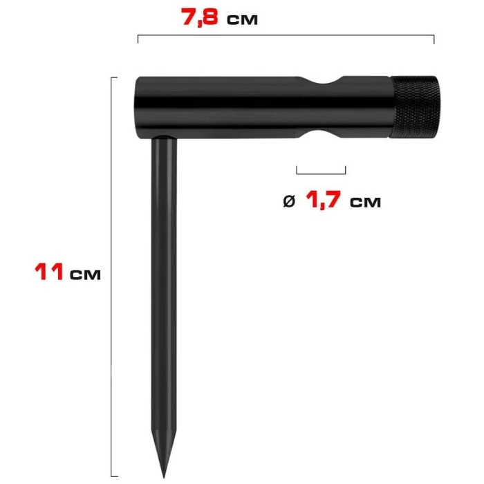 Набор стоек и буз баров в чехле World4Carp Stand Kit Universal 4 Алюминий. Стойки для вудилищ, комплект