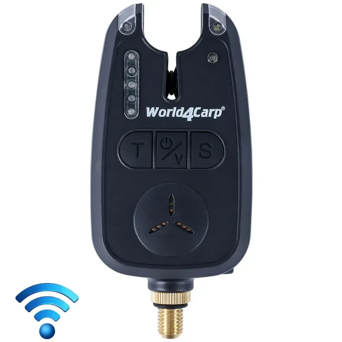 Сигнализатор поклевки World4Carp FA212 (c привязкой) жёлтый (yellow)