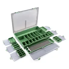 Карповая коробка с поводочницей World4Carp Tackle Box