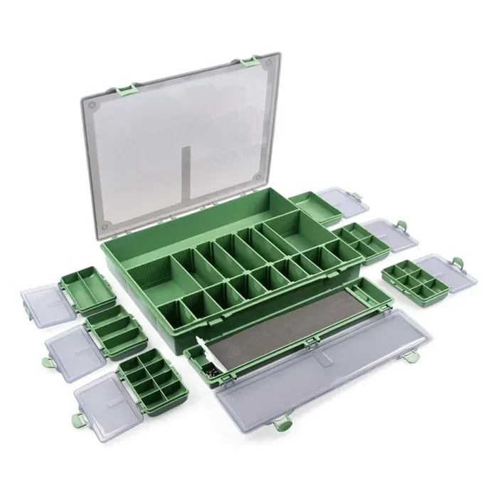 Карповая коробка с поводочницей World4Carp Tackle Box