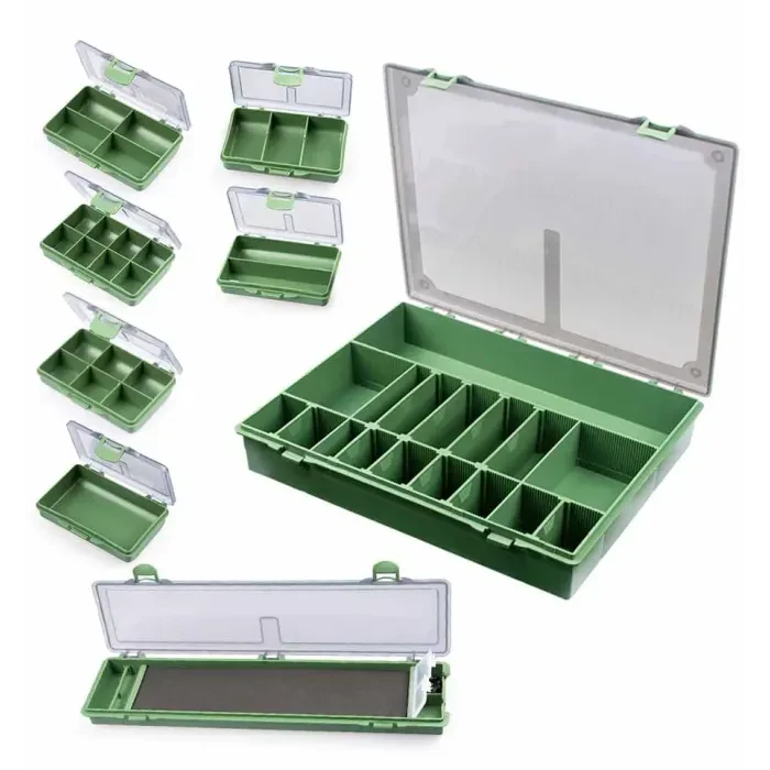 Карповая коробка с поводочницей World4Carp Tackle Box