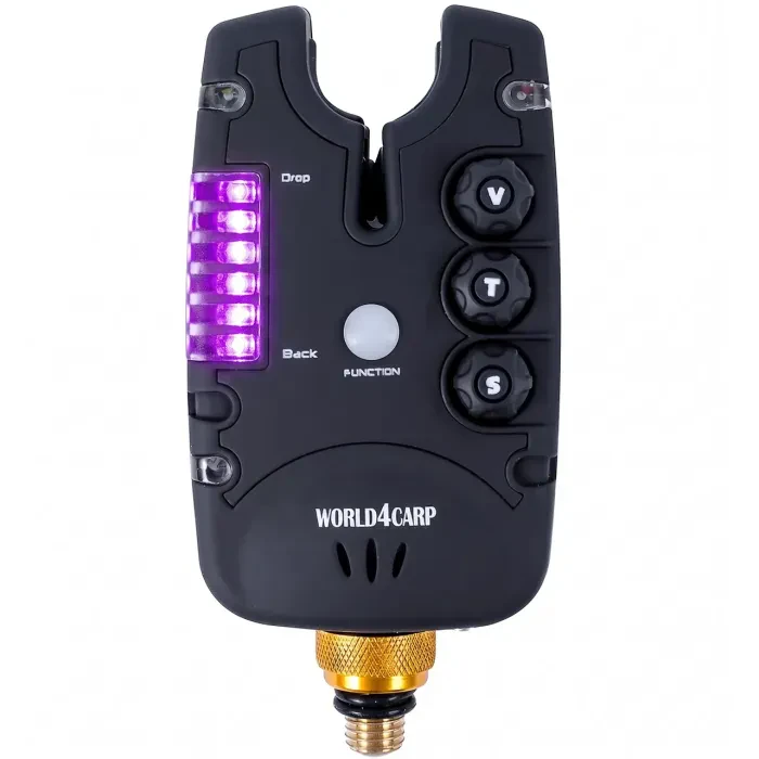 Сигнализатор поклевки World4Carp FA211 (без привязки) фиолетовый (purple)