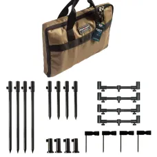 Набор стоек с телескопическими буз барами World4Carp Stand Kit Universal MAX 4