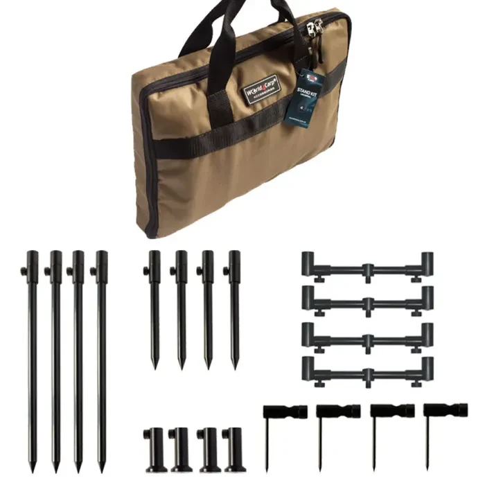 Набор стоек с телескопическими буз барами World4Carp Stand Kit Universal MAX 4