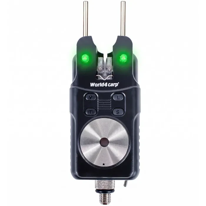Сигнализатор поклевки World4Carp FA214 (c привязкой) зелёный (green)