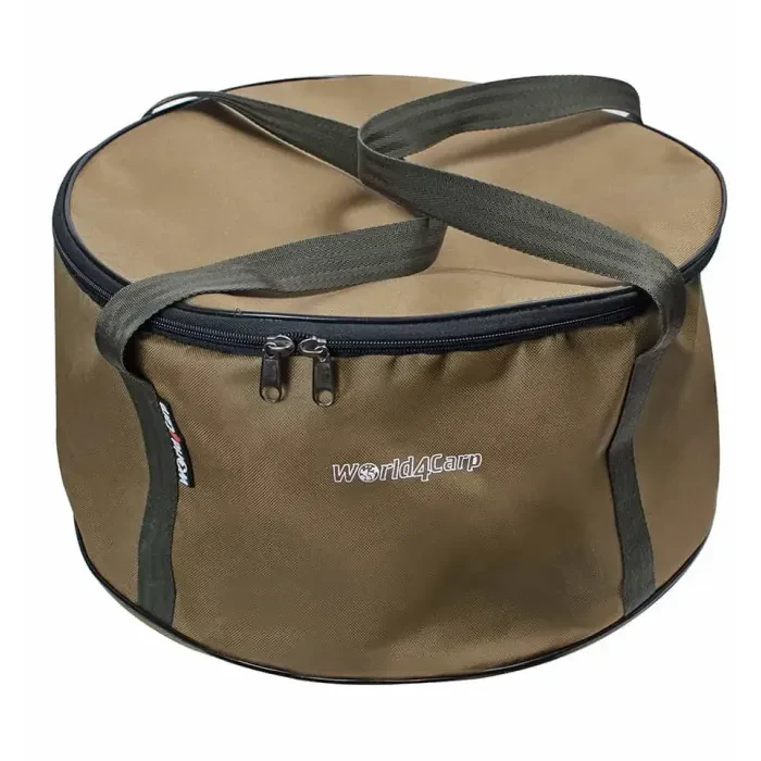 Мягкое ведро для прикормки с крышкой World4Carp Soft Bucket 25 л