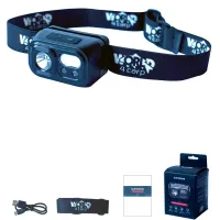 Налобный фонарь World4Carp SUPREME headlamp на аккумуляторе с датчиком движения 220 lm