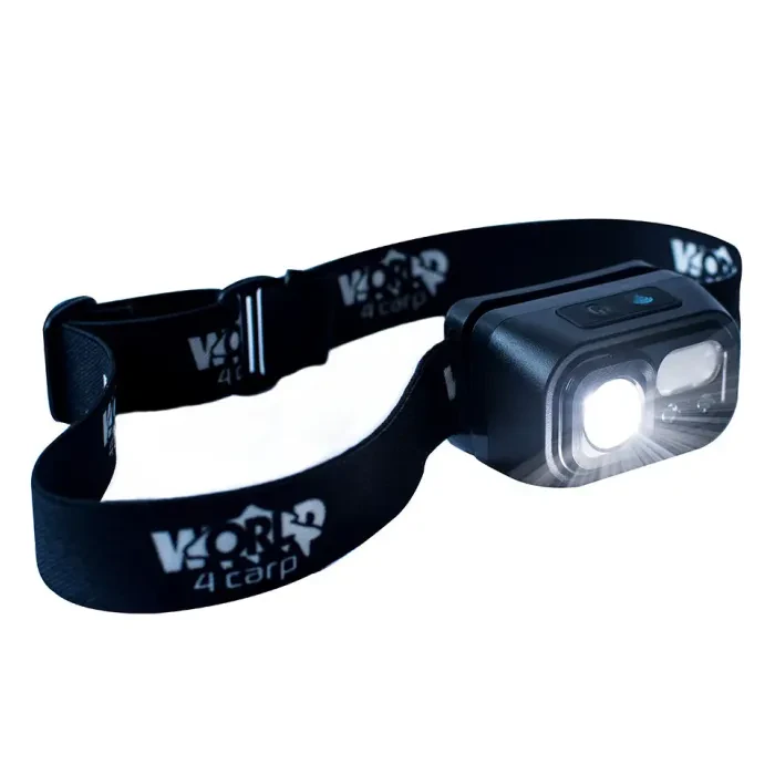 Налобный фонарь World4Carp SUPREME headlamp на аккумуляторе с датчиком движения 220 lm