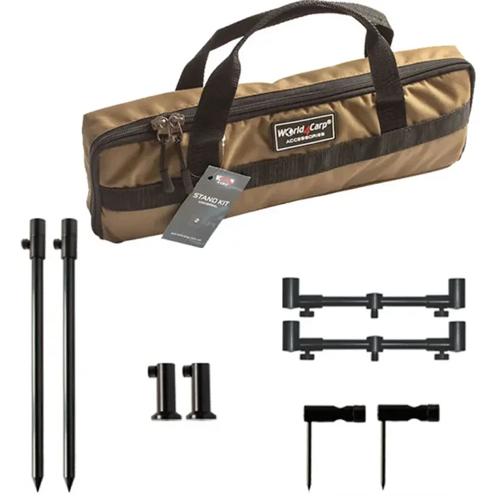 Набор стоек с телескопическими буз барами World4Carp Stand Kit Universal 2