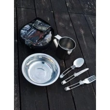 Походный набор на 1 персону с кружкой! Набор для пикника