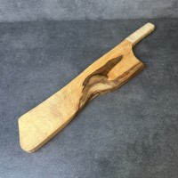 Кухонна дошка для подачі з горіха мала (Лист)