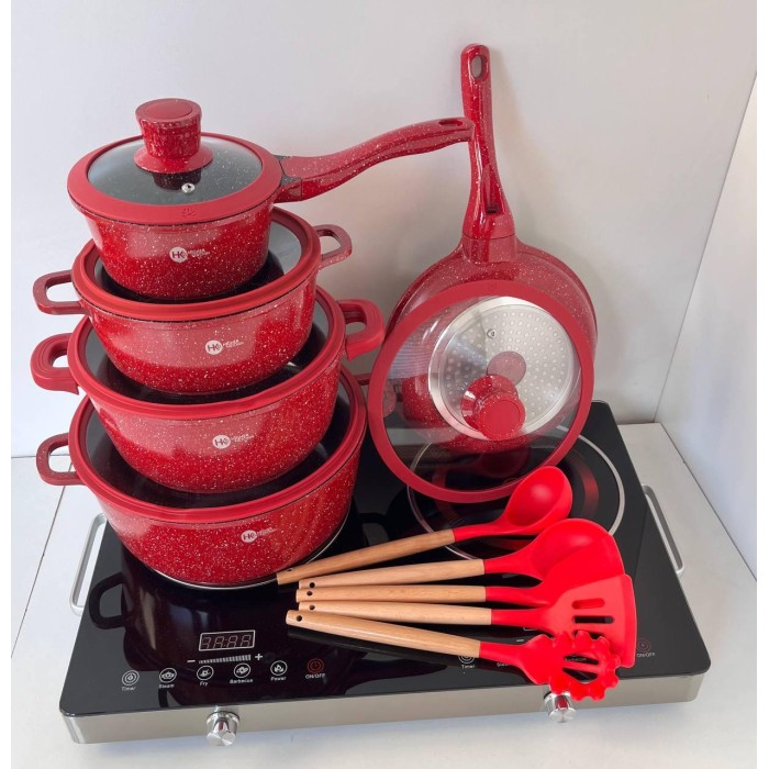 Набір посуду Higher Kitchen НК-316 із 17 предметів