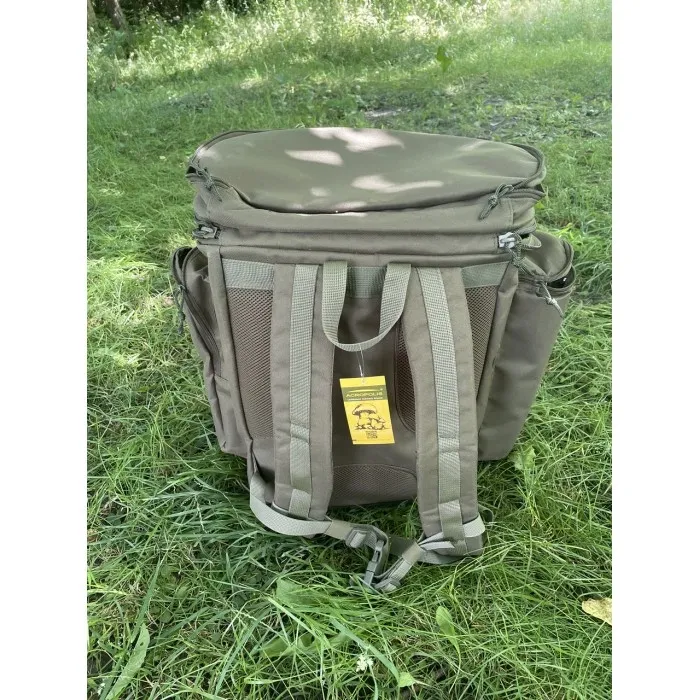 Удобный грибний рюкзак c плетенным кошиком Acropolis РНГ-1/1. (30л.)