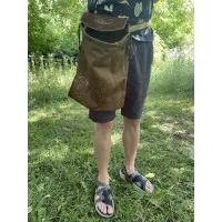 Многофунциональная сумка из сетки для грибов, орехов, фруктов,так же для покупок. Сумка для грибника