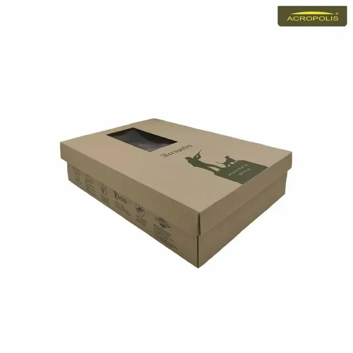 Рубашка Acropolis ОС-3м оливковая мужская хлопок для охоты (M-4XL) хаки