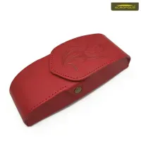 Футляр для очков Acropolis Ф-50/42 из экокожи: стильный, прочный чехол для очков, магнитный клапан, 50x160x30