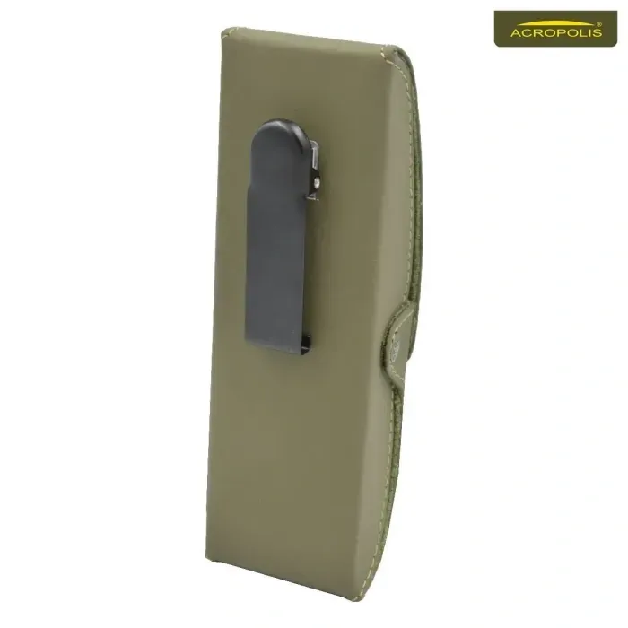 Футляр для очков Acropolis Ф-02/10м оливковый экокожа: 45x155x30 мм, магнит, для рыбалки/охоты