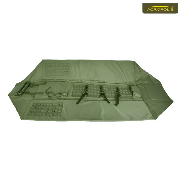 Чохол-мат снайпера Acropolis ЧМС-1 Ranger Green: тактичний, для гвинтівки до 135см, Cordura, сумка, килимок