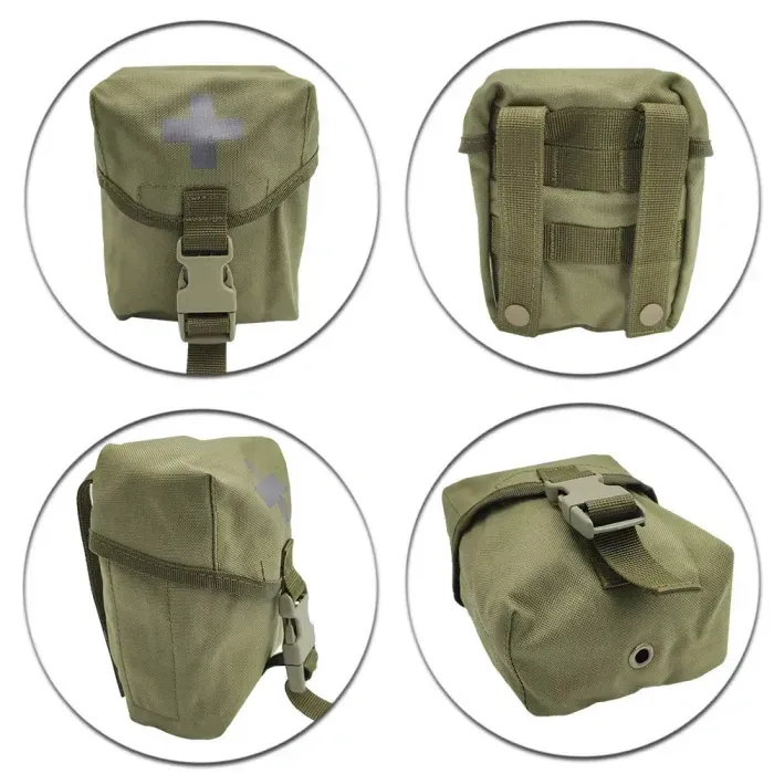 Аптечка тактична Ranger Green СУМ-3 (Molle, підсумок медичний, військова сумка)