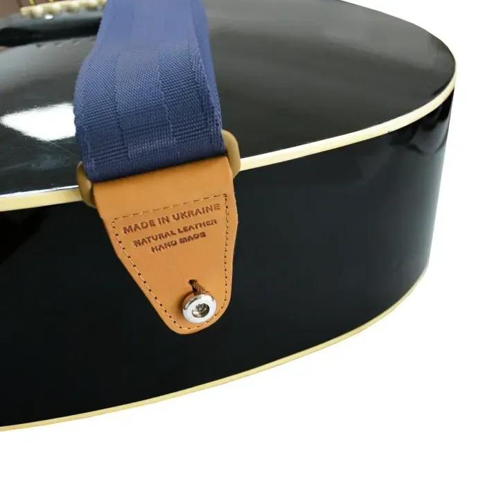 Гитарный ремень с терможатием Renesans GR-3 Dark Blue (синий)