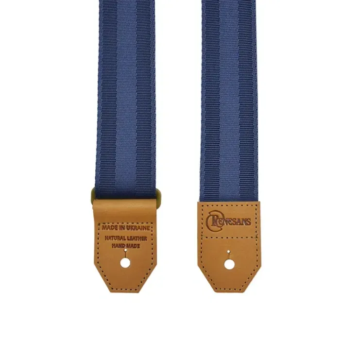 Гитарный ремень с терможатием Renesans GR-3 Dark Blue (синий)