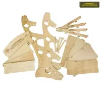 Стойка для футляров Acropolis ПФ-1 (78x37x33 см) из фанеры, разборная, для очков