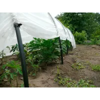 Комплект (1+1=3) парников 9 м.(3+3+3 м) "Макси" 60 г/м². Агропарник арочный. Мини теплица