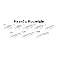 Парник "Пролісок" для дачі з агроволокна на дугах Щільність 50г/м2 Парник арочний для розсади 5 м