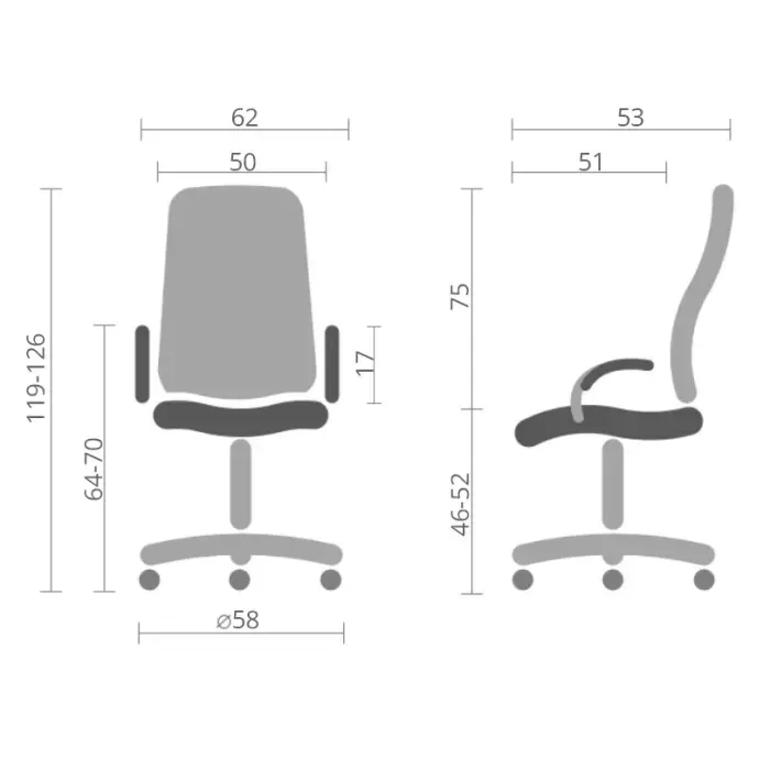 Геймерське крісло АКЛАС Варяг Tilt (ZO-08 Coffee) - тканинне, з підголівником та поперековою подушкою