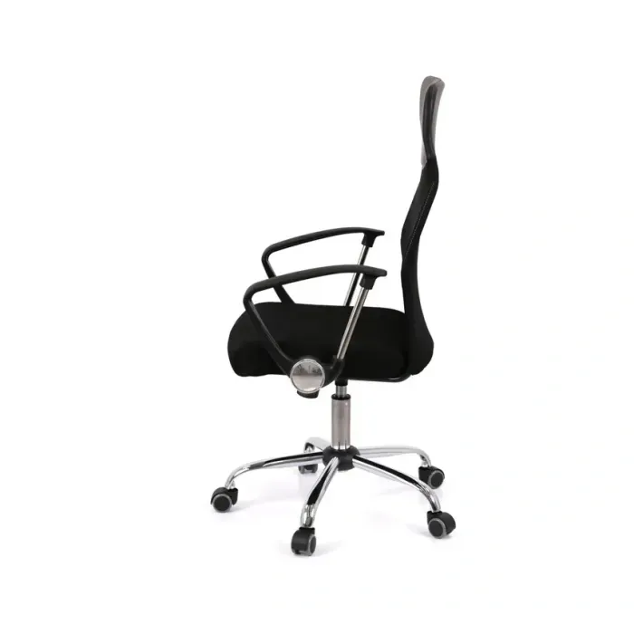 Кресло АКЛАС Ультра TILT SP-6410-9 Черное: сетка/экокожа, офисное кресло, до 120 кг