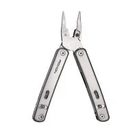 Мультитул Roxon Flex S804G 18 в 1: плоскогубцы, нож, кусачки, ножницы, отвёртки, сталь, для туризма, EDC