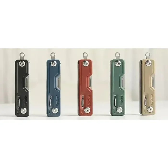 Мультитул NexTool Multi Functional Knife хаки 10 в 1: нож, открывашка, отвертки, аварийный молоток, 88г