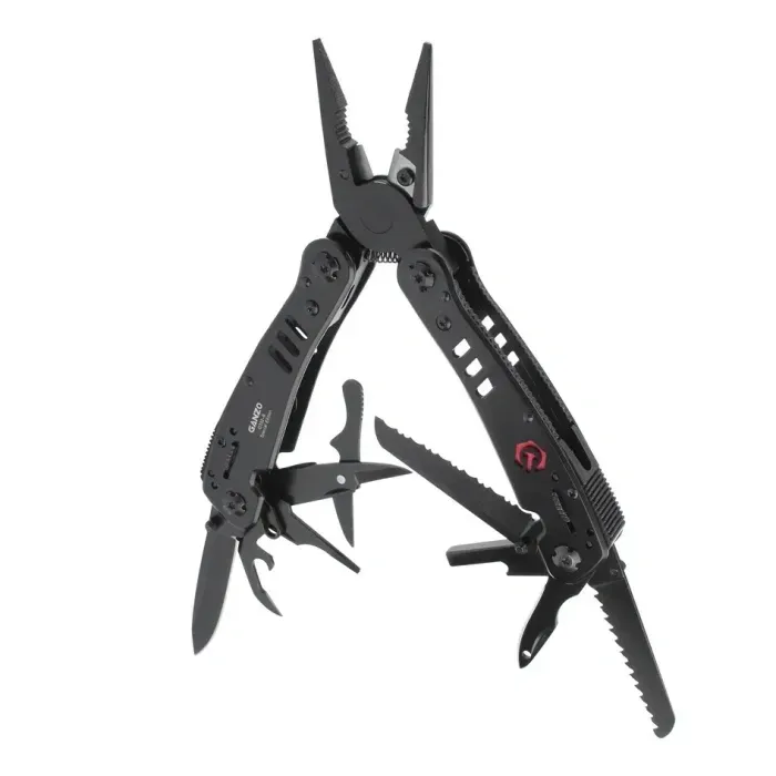 Мультитул із 9 інструментами Multi Tool Ganzo G302-В. Мультитул із пласкогубцями, пилкою, шилом, викруткою