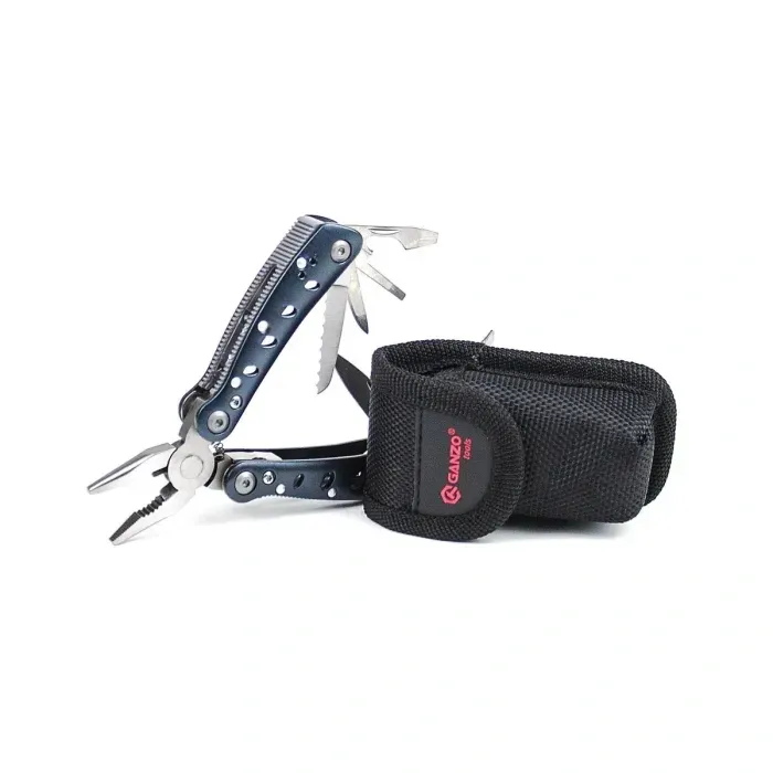 Мультитул Multi Tool Ganzo G2019 S, Многофункциональный нож на 11 инструментов, компктный, Чехол в комплекте